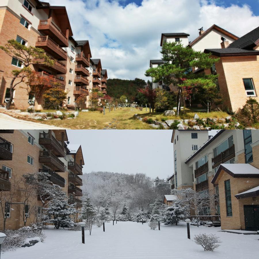 Hugel Village Pyeongchang Exteriör bild